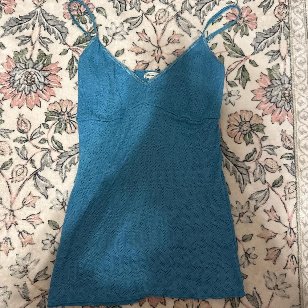 Abercrombie-fitch Women's Blue Vest